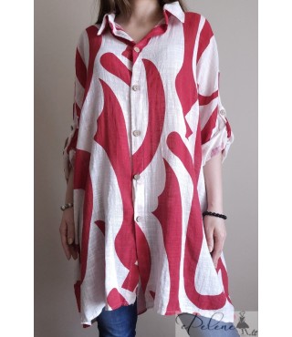 Nauja didelio dydžio palaidinė-marškiniai